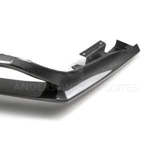 Ford Mustang Rear Diffusers - Anderson Composites - Type-AR Carbon Fiber Quad Tip - `18-`20